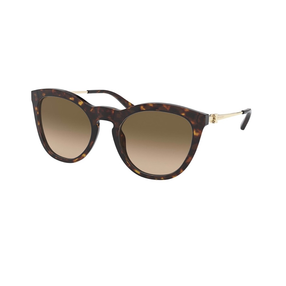 🔥SOLD🔥 Tory Burch🧡Cat Eye sunglasses Tortoise Gemini - Picture 9 of 9